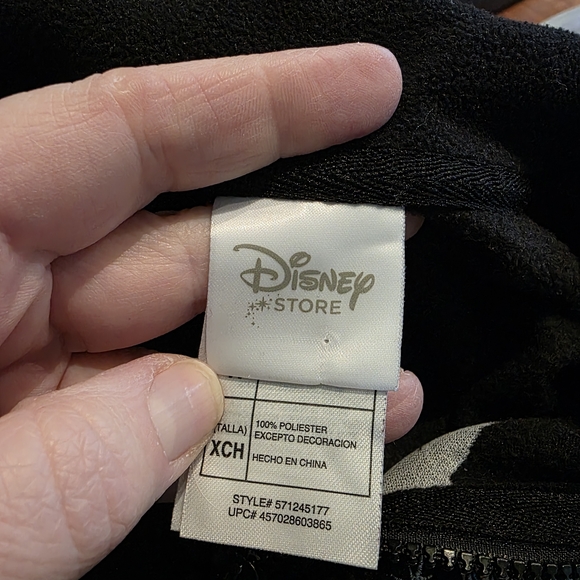 Disney Black Fleece Pullover - Picture 4 of 5